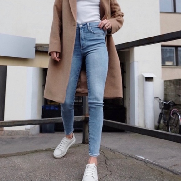 Denim Forum Lola High Rise Skinny Size 27 - Picture 2 of 10